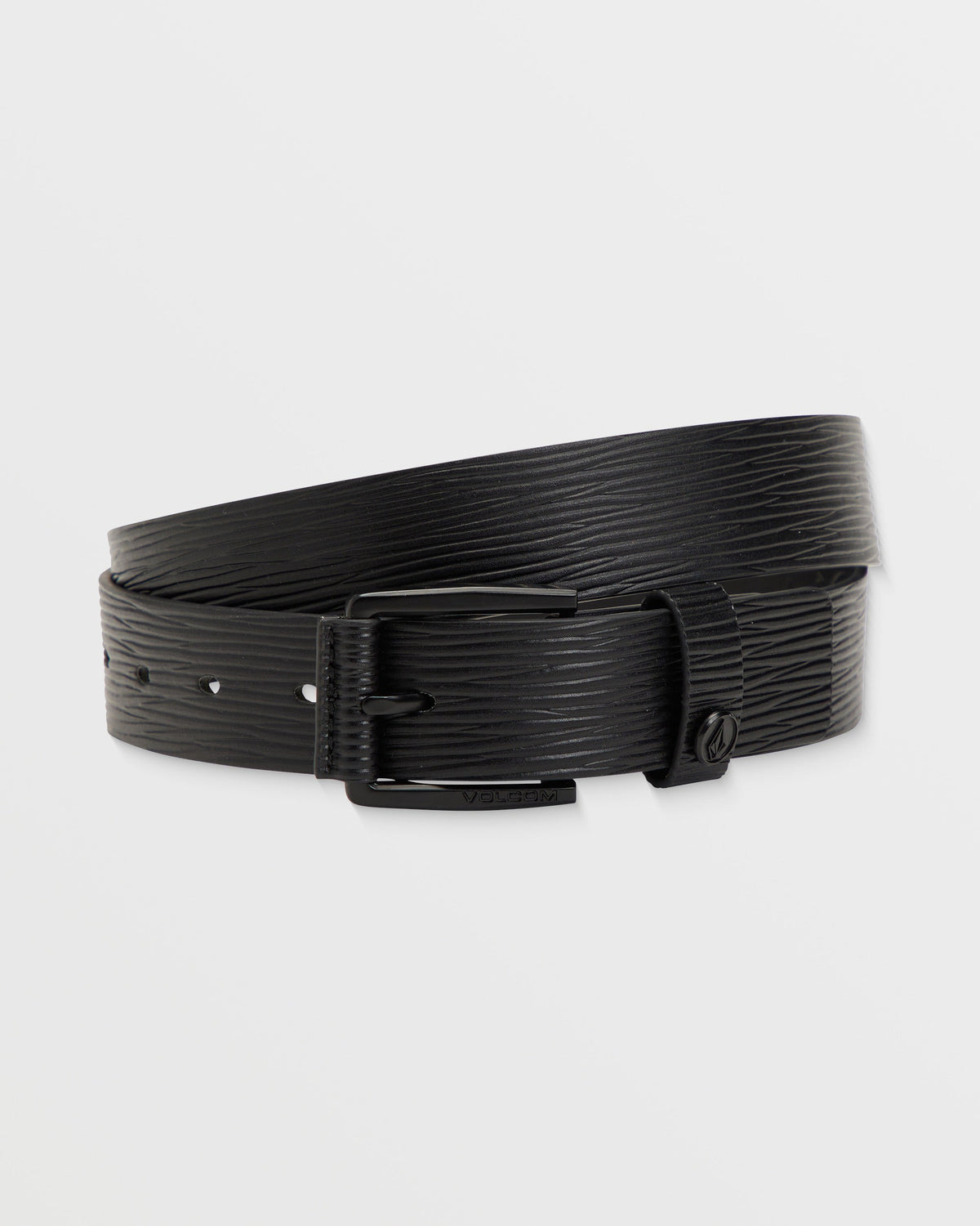 Men's Good Grain Pu Belt Black - Volcom