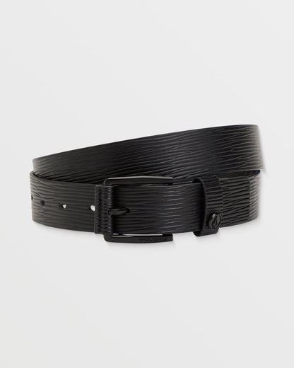 Men's Good Grain Pu Belt Black - Volcom