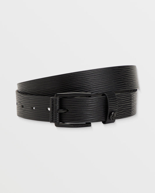 Men's Good Grain Pu Belt Black - Volcom