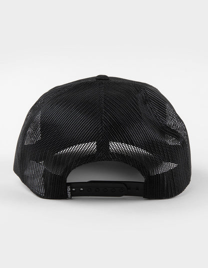Men's Sawstone Trucker Hat Black - Volcom