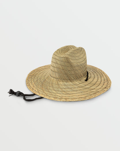 Men's Quarter Straw Hat Natural - Volcom