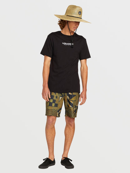 Men's Quarter Straw Hat Natural - Volcom