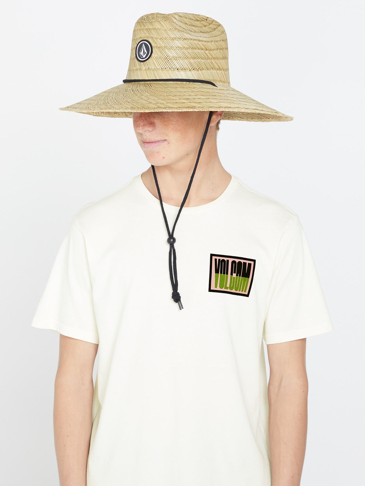 Men's Quarter Straw Hat Natural - Volcom