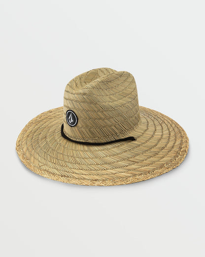 Men's Quarter Straw Hat Natural - Volcom