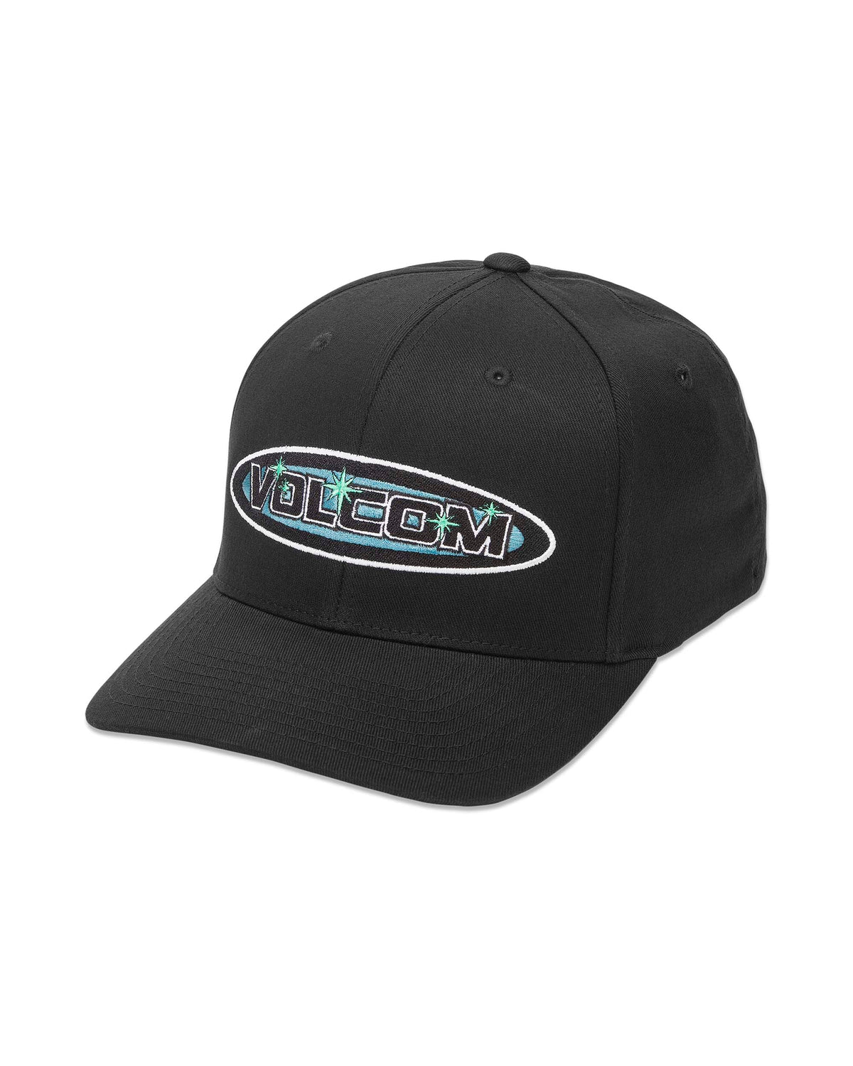 Men's 21St Century Stone Flexfit Hat Black - Volcom