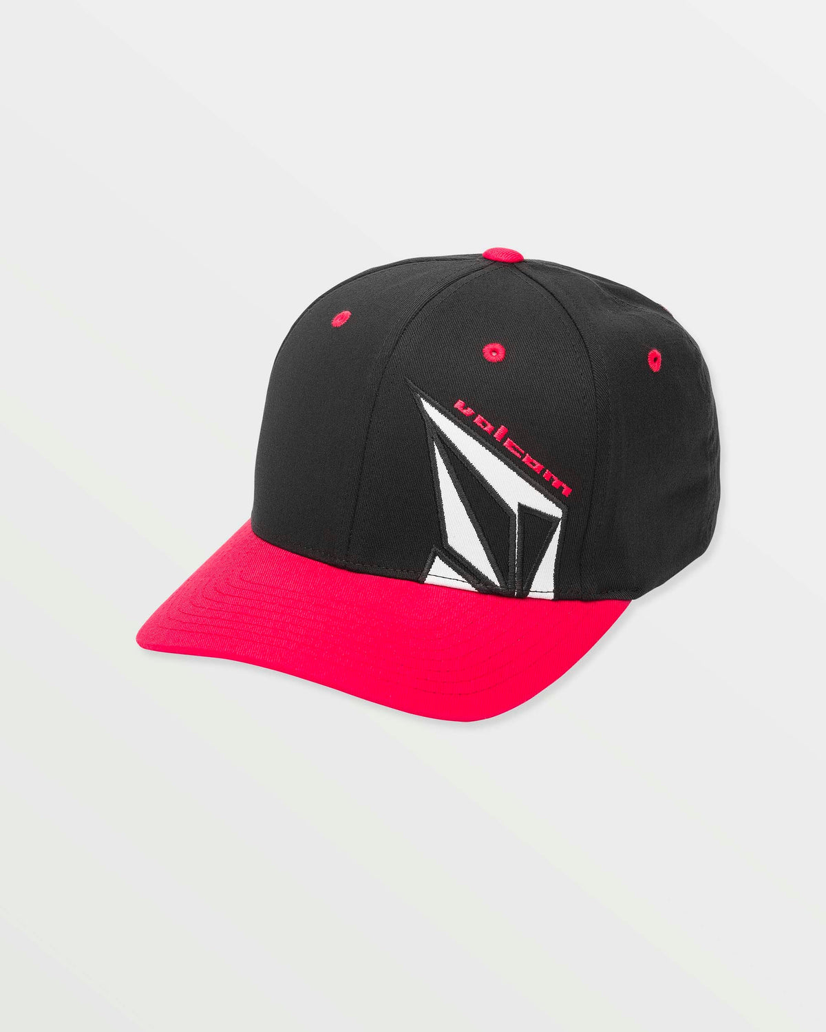 Men's 21St Century Stone Flexfit Hat Chili Red - Volcom