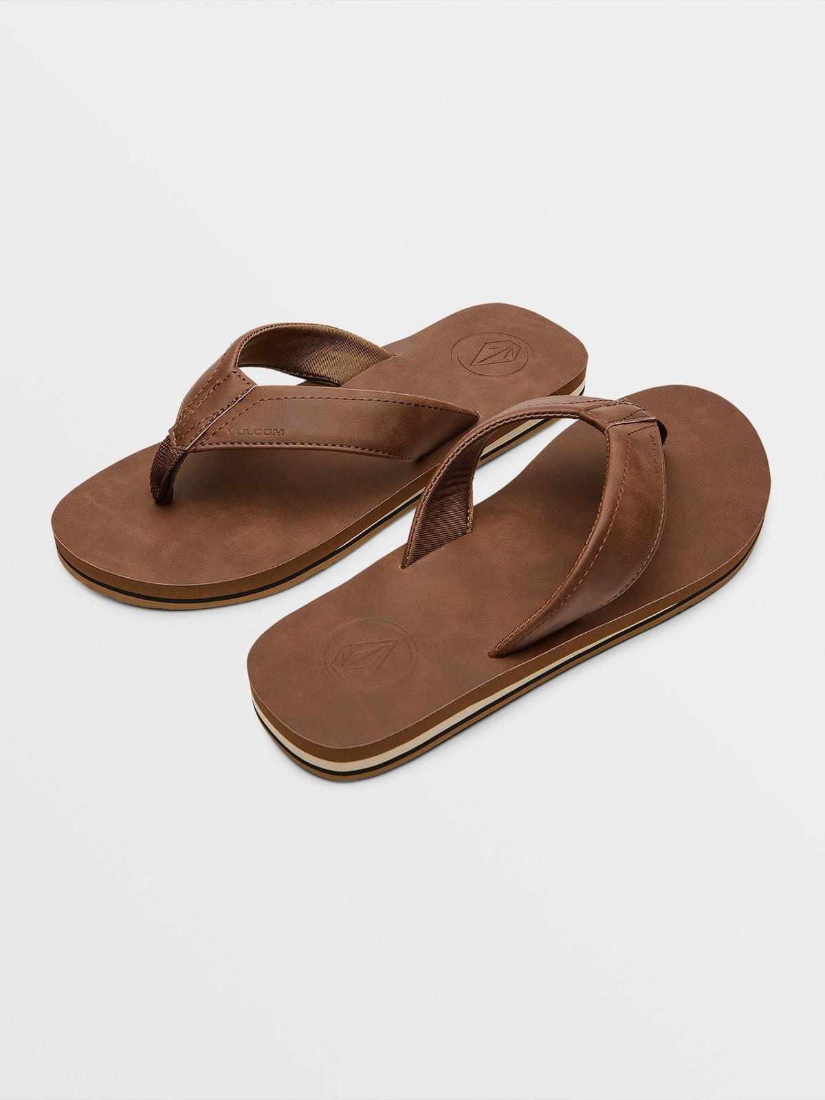 Men's Victor Sandals LX Sandals Brown - Volcom