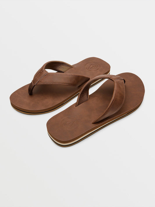 Men's Victor Sandals LX Sandals Brown - Volcom