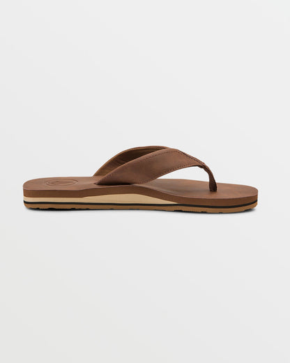 Men's Victor Sandals LX Sandals Brown - Volcom