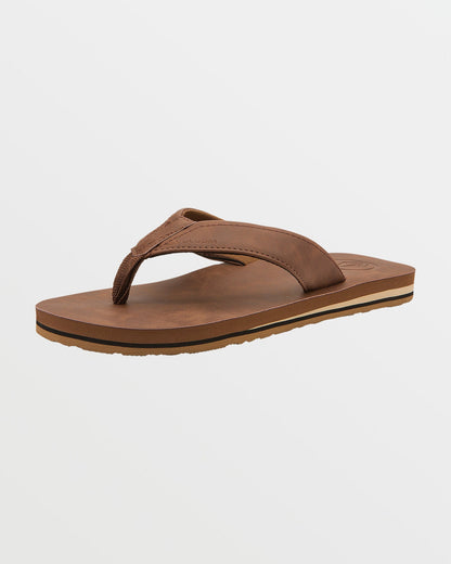 Men's Victor Sandals LX Sandals Brown - Volcom
