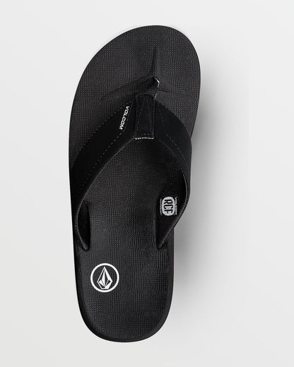Men's Victor Sandals Black - Volcom