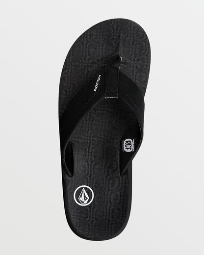 Men's Victor Sandals Black - Volcom
