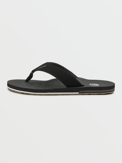 Men's Victor Sandals Black - Volcom