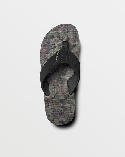 Men's Victor Sandals Dark Camo - Volcom