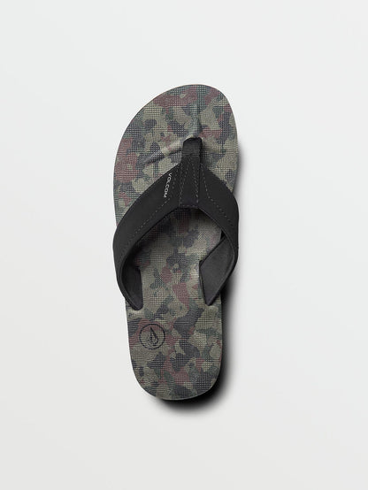Men's Victor Sandals Dark Camo - Volcom