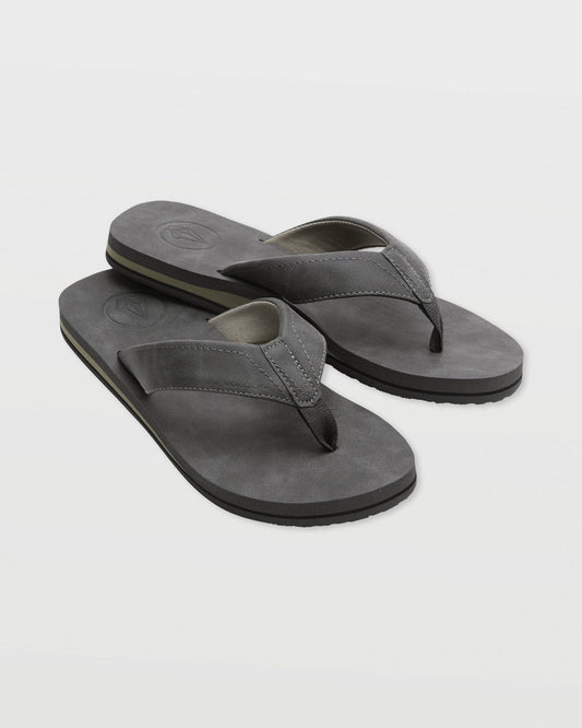 Men's Victor Sandals LX Sandals Grey Vintage - Volcom