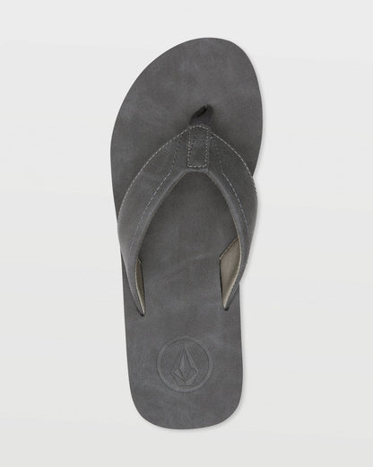 Men's Victor Sandals LX Sandals Grey Vintage - Volcom