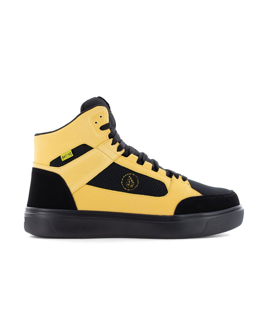 Men's Evolve Safety Toe High Top Work Sneakers Wheat and Black - Volcom