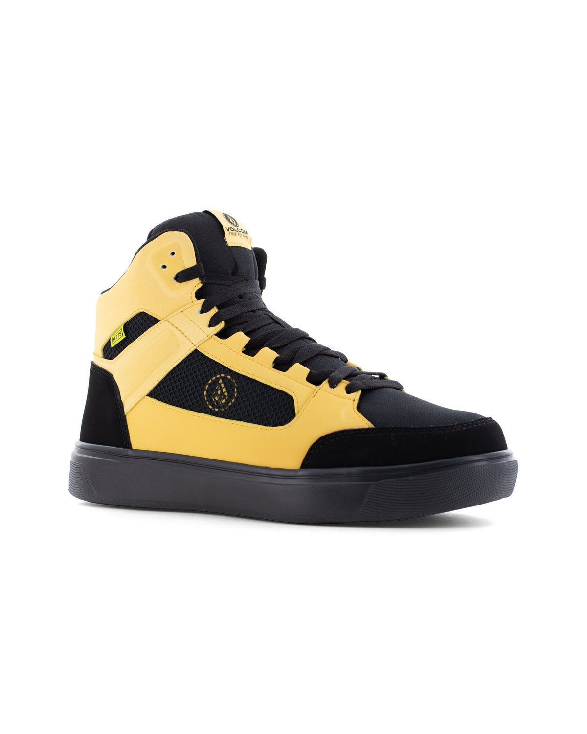 Men's Evolve Safety Toe High Top Work Sneakers Wheat and Black - Volcom