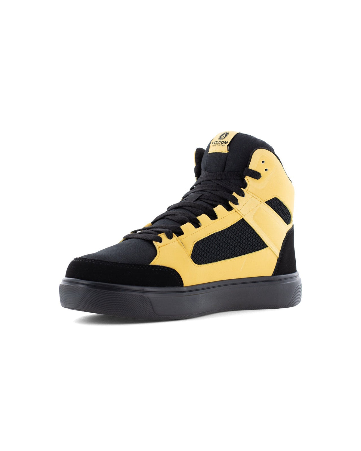 Men's Evolve Safety Toe High Top Work Sneakers Wheat and Black - Volcom