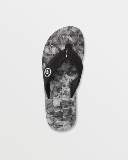 Men's Recliner Sandals Gray Combo - Volcom