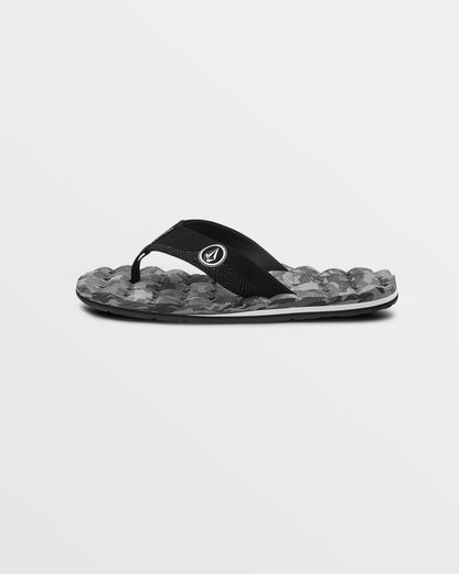 Men's Recliner Sandals Gray Combo - Volcom