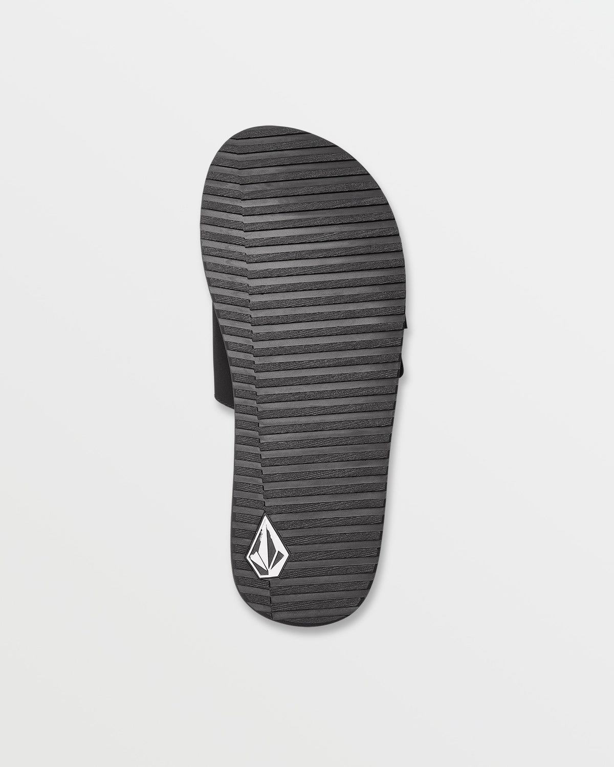 Men's Recliner Sandals Slides Black/White - Volcom