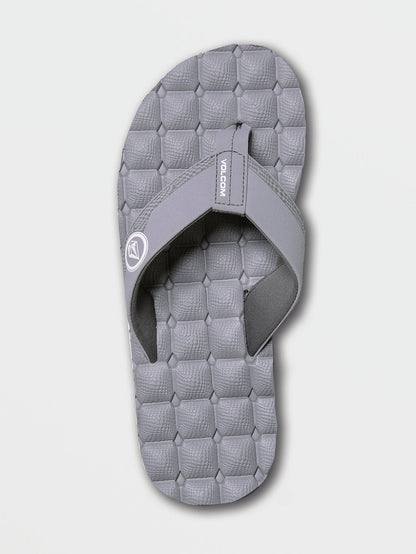 Men's Recliner Sandals Light Grey - Volcom