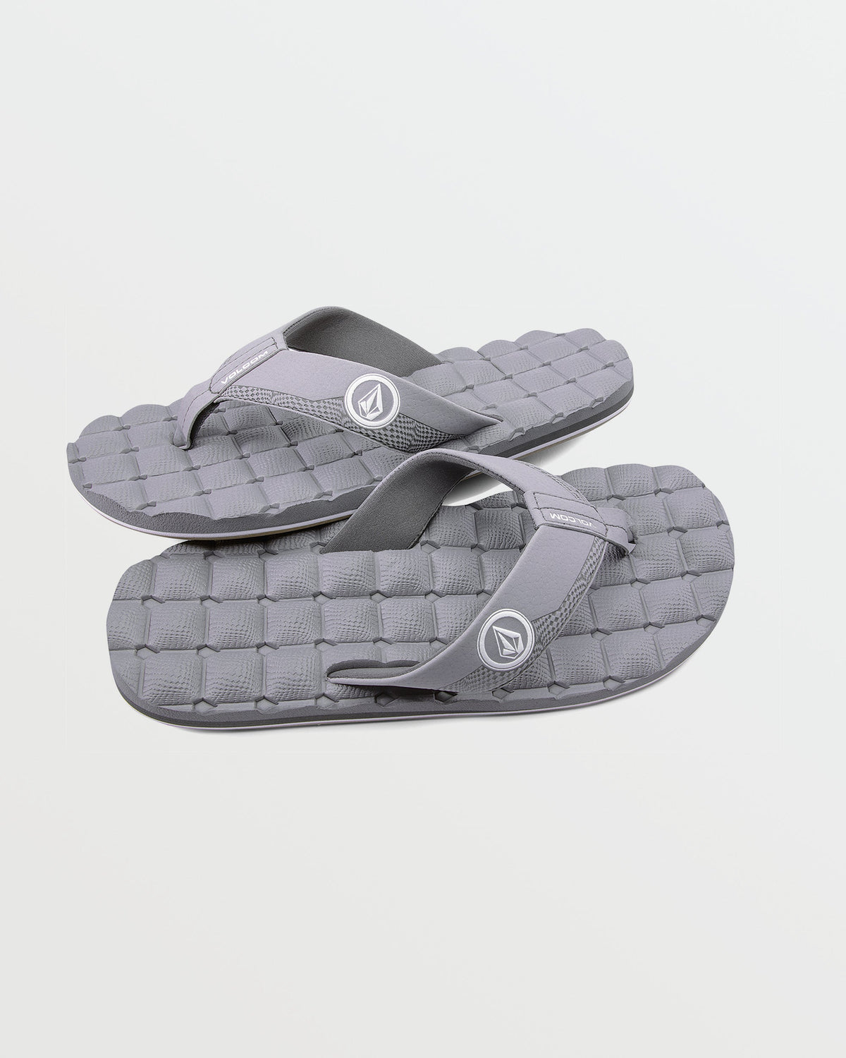 Men's Recliner Sandals Light Grey - Volcom