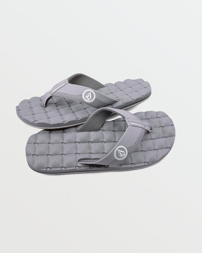 Men's Recliner Sandals Light Grey - Volcom