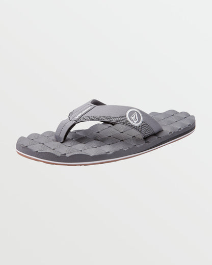Men's Recliner Sandals Light Grey - Volcom