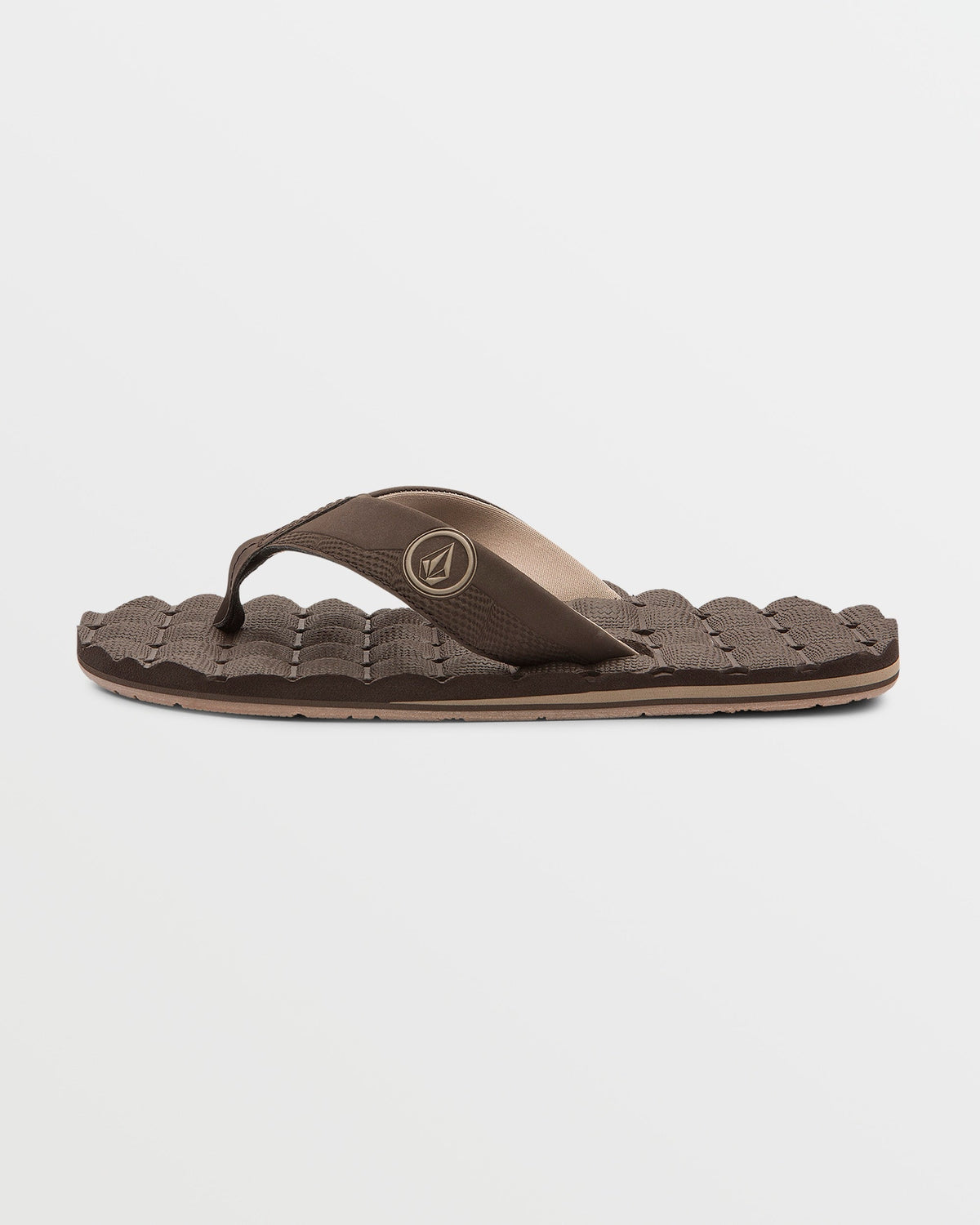 Men's Recliner Sandals Brown - Volcom