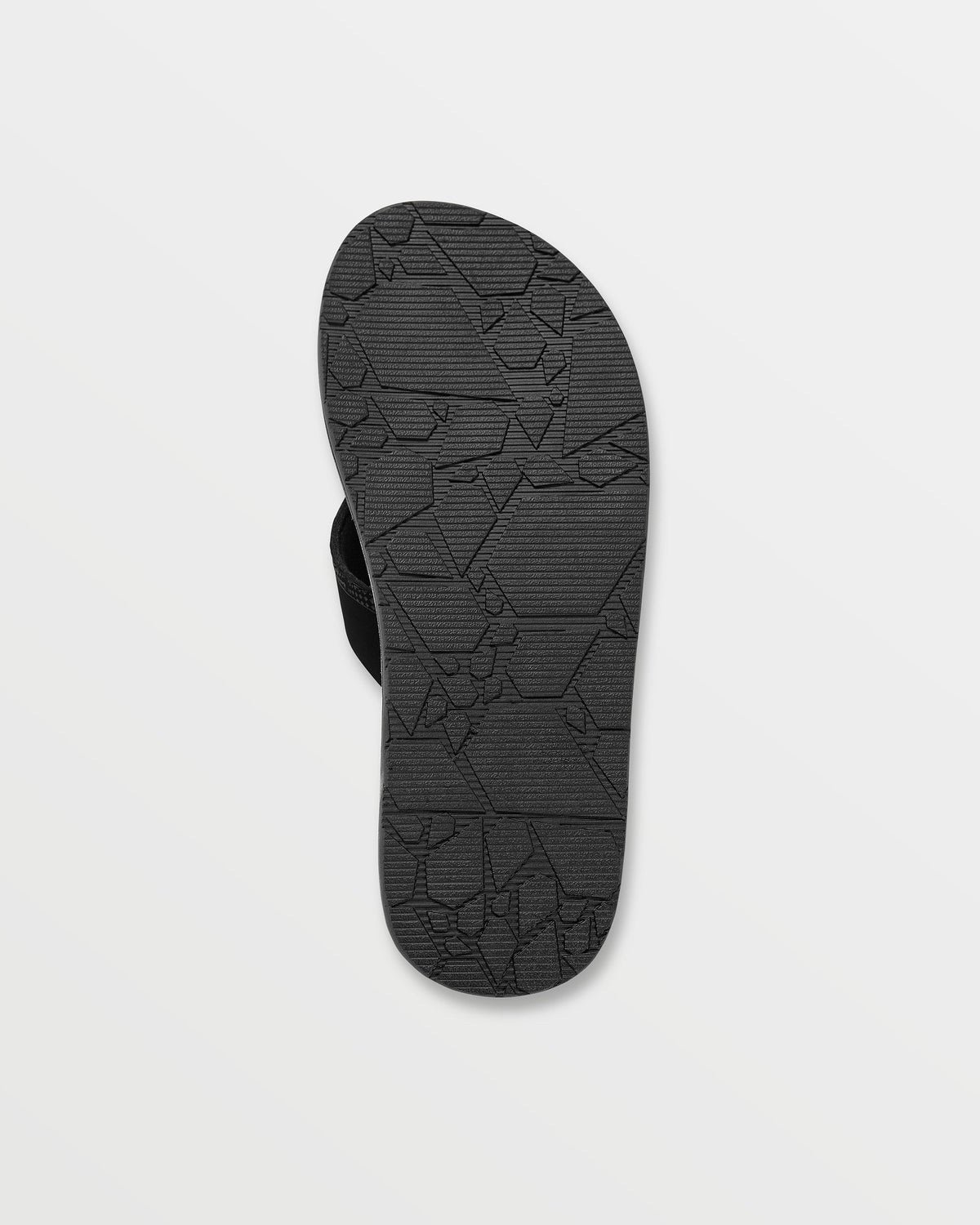 Men's Recliner Hawaii Sandals Black/White - Volcom