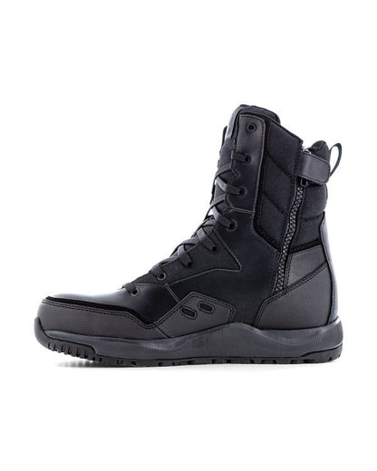 Men's Street Shield Safety Toe Tactical Boots with Side Zipper Black - Volcom