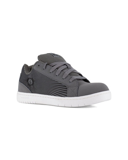 Men's Stone Op Art Work Sneakers Dark Gray and Charcoal - Volcom