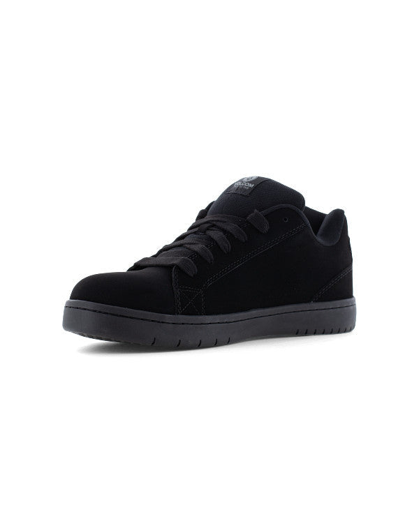 Men's Stone Op Art Work Sneakers Black and Dark Gray - Volcom