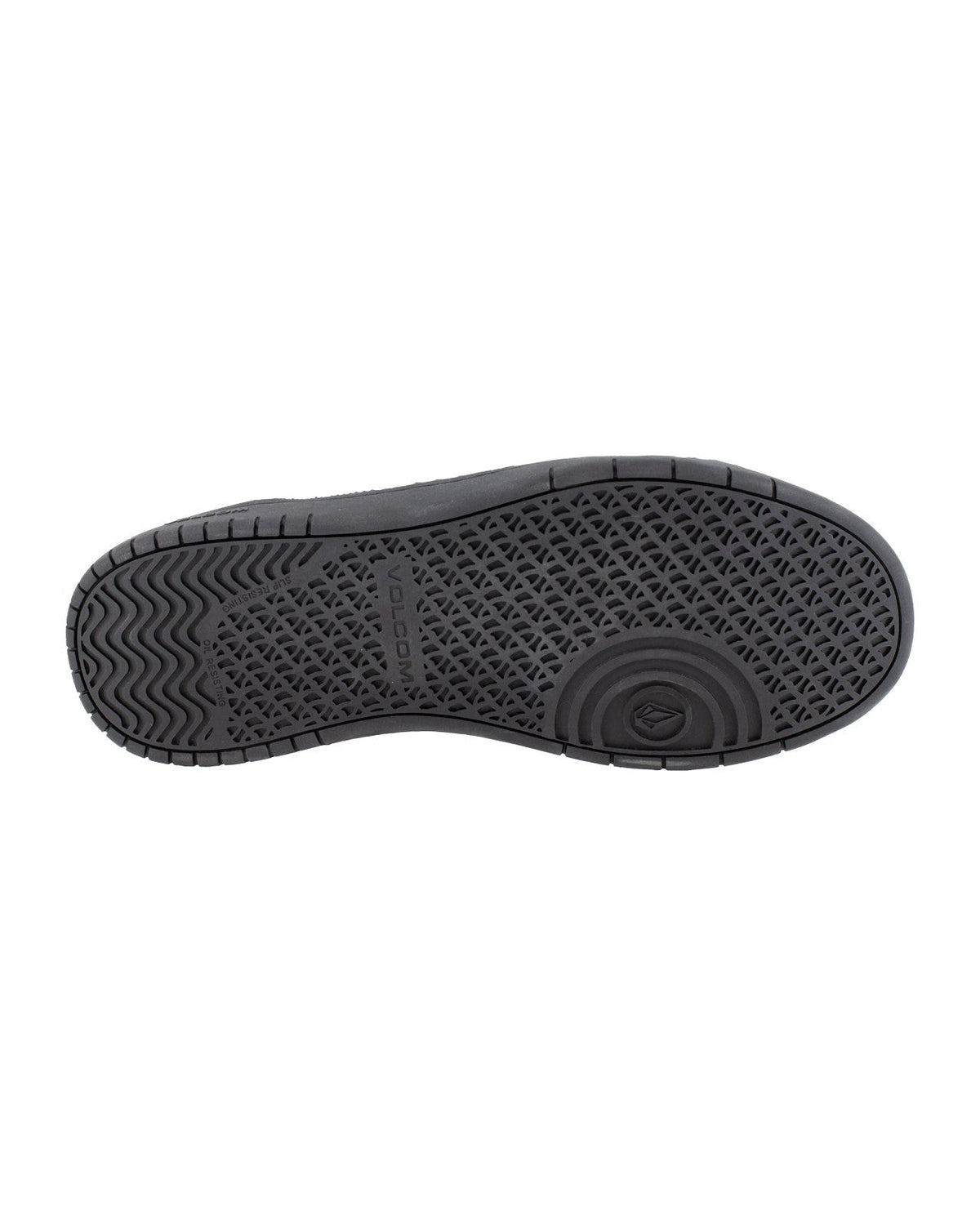 Men's Stone Op Art Work Sneakers Black and Dark Gray - Volcom