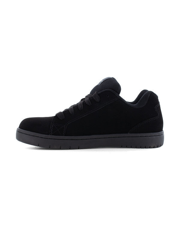 Men's Stone Op Art Work Sneakers Black and Dark Gray - Volcom
