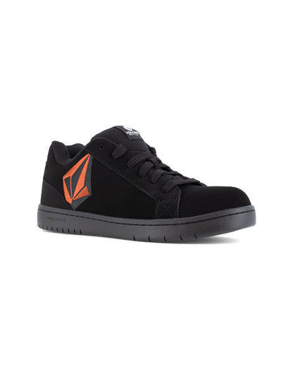Men's Stone Work Sneakers Black and Red - Volcom