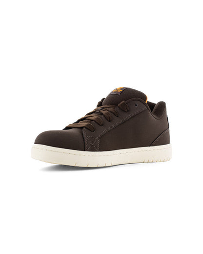 Men's Stone Op Art Work Sneakers Dark Brown and Khaki - Volcom