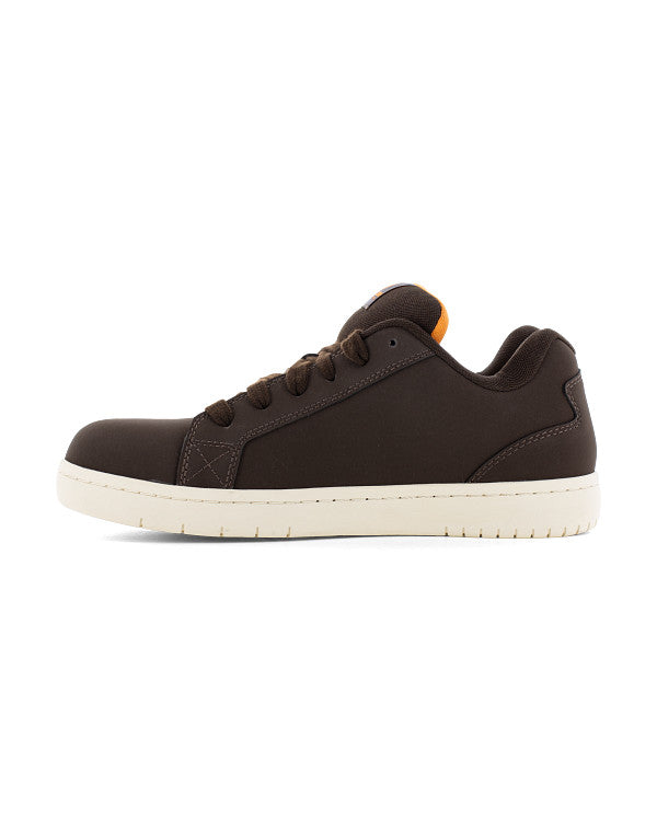Men's Stone Op Art Work Sneakers Dark Brown and Khaki - Volcom