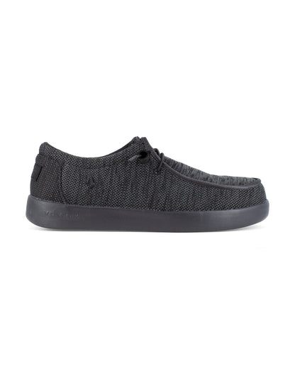 Men's Chill Safety Toe Slip Resistant Work Sneakers Black - Volcom
