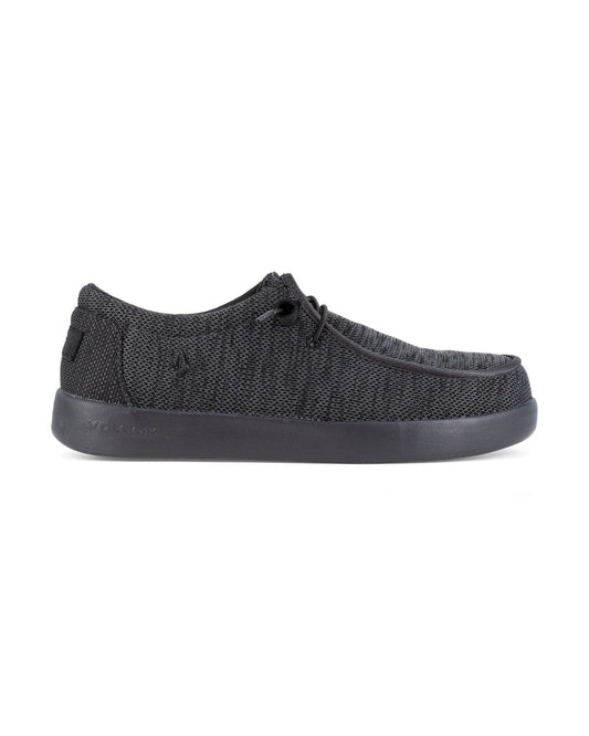 Men's Chill Safety Toe Slip Resistant Work Sneakers Black - Volcom