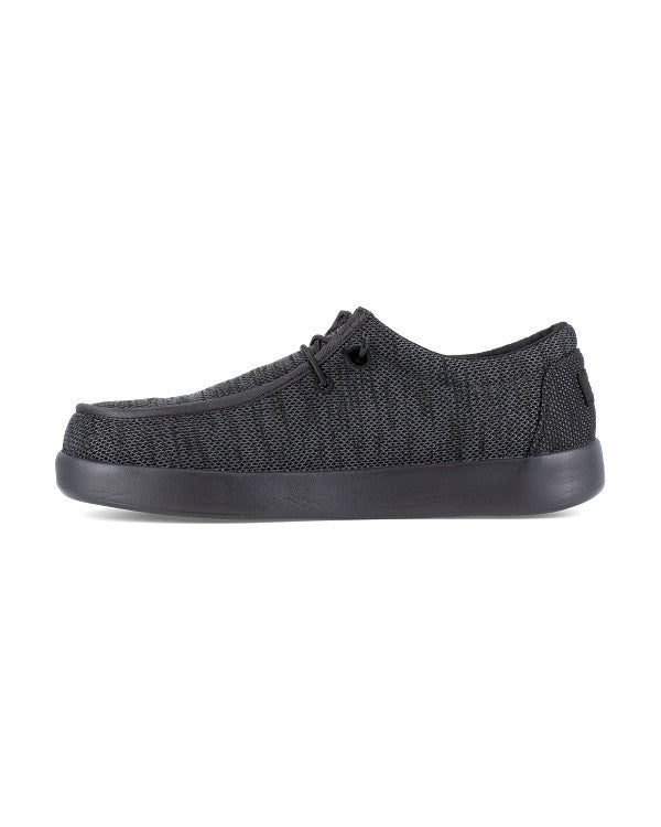 Men's Chill Safety Toe Slip Resistant Work Sneakers Black - Volcom