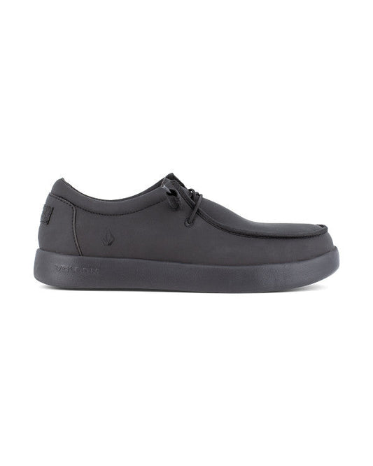 Men's Chill Safety Toe Water and Slip Resistant Work Sneakers Black - Volcom