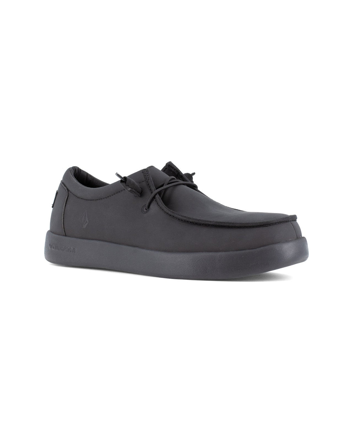 Men's Chill Safety Toe Water and Slip Resistant Work Sneakers Black - Volcom