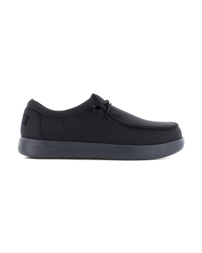 Men's Chill Safety Toe Water and Slip Resistant Static Dissipative Work Sneakers Black - Volcom