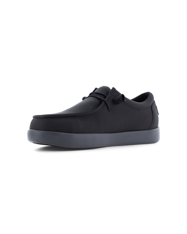 Men's Chill Safety Toe Water and Slip Resistant Static Dissipative Work Sneakers Black - Volcom