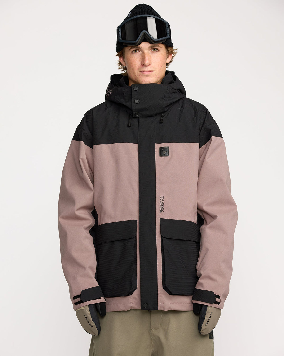 Men's Kleveland Shell Jacket Pale Mauve - Volcom