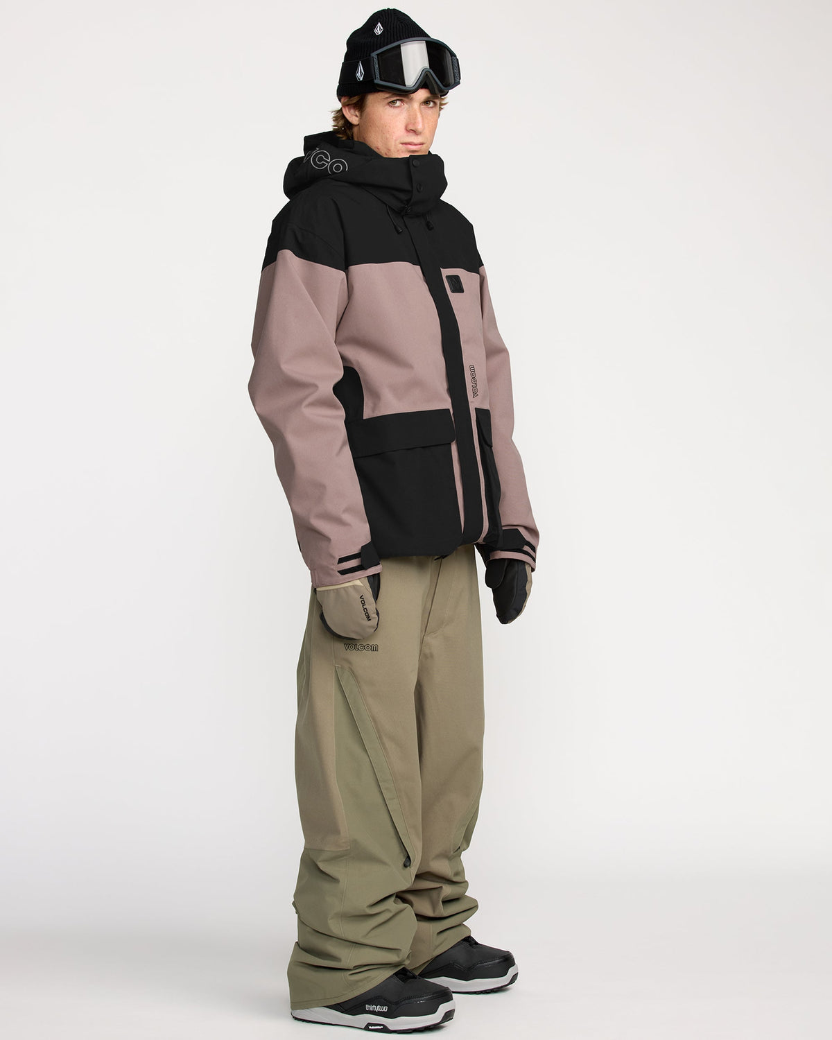 Men's Kleveland Shell Jacket Pale Mauve - Volcom